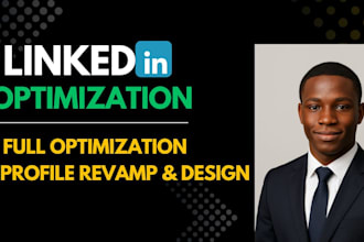 create and design a linkedin profile