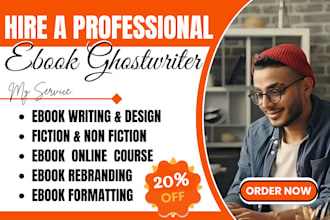 write book and ebook writer as a nonfiction KDP writer ghostwriter amazon book