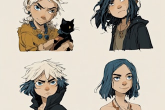 do character designs of your oc