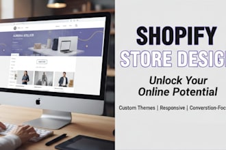 build shopify store or shopify website
