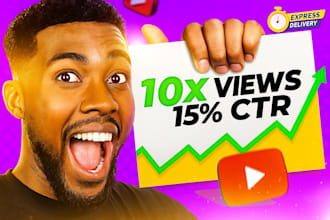 design thumbnails that drive clicks for money making or faceless youtube videos