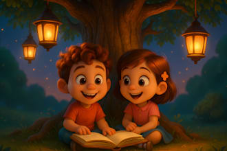 design 3d pixar kids book illustration, whimsical watercolor, caricature images