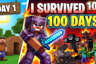 make good quality minecraft thumbnails for you