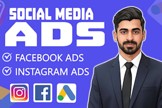 do social media advertising, facebook ads post, instagram post, design