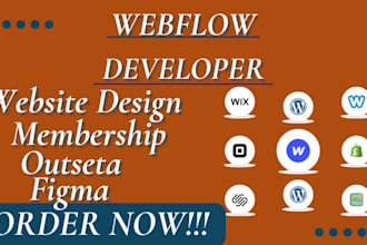 build webflow membership site with firebase auth, outseta, multistep form