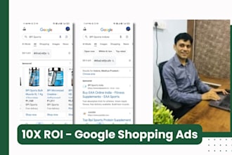 setup google shopping ads for nutrition supplement 10x roas