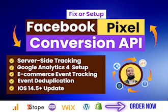 setup facebook pixel conversion api via google tag manager,fix pixel issues