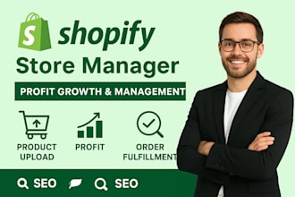 manage your shopify store for growth, sales, and profit