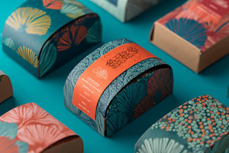 do premium product label, box package, pouch bag design