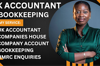 do accounting and bookkeeping for UK company, ct600 return and company accounts