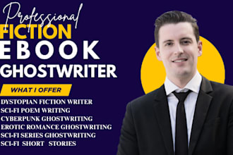 ghostwrite science fiction cyberpunk hard soft dystopian space sci fi story