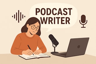writes SEO friendly blogs and podcast scripts