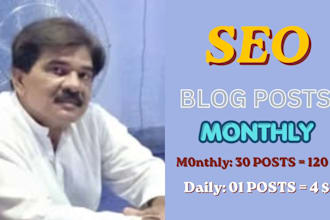 write unique SEO friendly articles