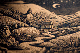 draw high quality linocut illustration for shirt design