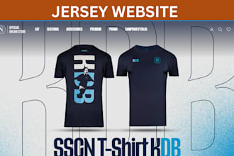 design jersey shopify store jersey website football sportwear accessories store