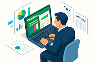 do online quickbooks, bookkeeping setup, payroll, tax exemption