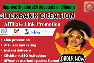 create approve clickbank account clickbank affiliate setup