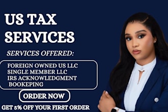 do US tax filing us tax returns llc tax business form 1120 5472 1040 cpa