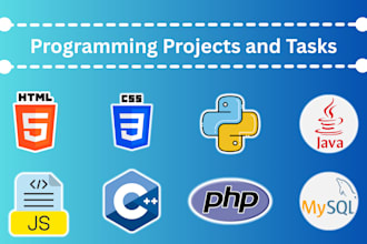 do python java and cpp programming task
