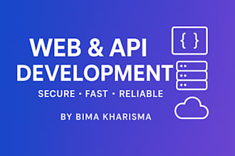 develop and fix rest apis, backend systems, and web apps