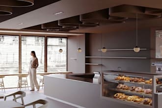 design and render your restaurant or cafe interior
