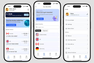 build esim app, softphone app, linphone app, esim website, voip app