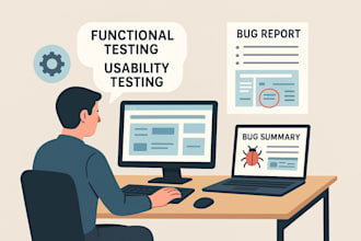 professionally test your web application for bugs