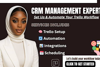 be your expert CRM manager for setup, automation and customer support