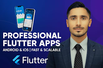 develop professional flutter apps for android and ios
