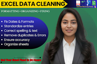 clean and fix messy excel or CSV data