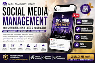 manage your church, ministry, or nonprofit with social media marketing manager