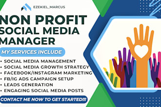 be your ministry church nonprofit social media marketing manager content creator