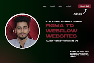 design figma to webflow, xd to webflow, wordpress to webflow website development