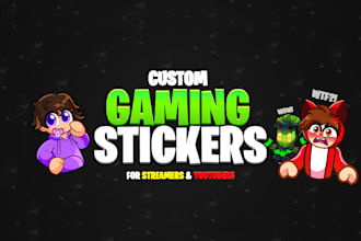 create custom unique stickers