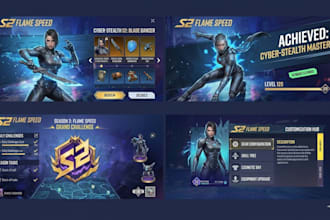 design aaa quality UI UX for video games and websites