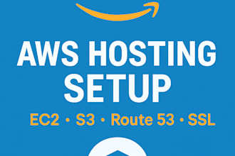 deploy your website or app on AWS with secure hosting