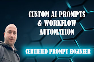 create custom ai prompts workflows chatgpt midjourney
