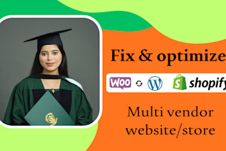 fix and optimize your shopify multi vendor website