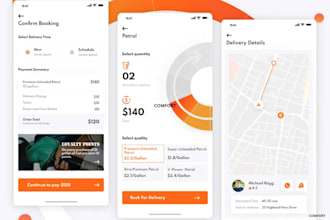 develop on demand booking website and mobile app