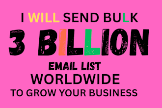 send bulk emails, mass emails, cold emails, mailchimp email marketing, bulk sms