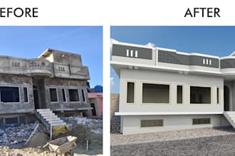 design exterior house mockups 2d mockup paint visualization