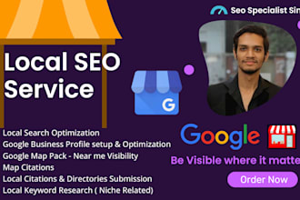 do complete local SEO to boost your local business website