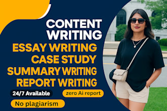 help you to write assignments, case studies and internship reports, apa papers