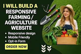 build squarespace farm equipment supplier agricultural machinery website design