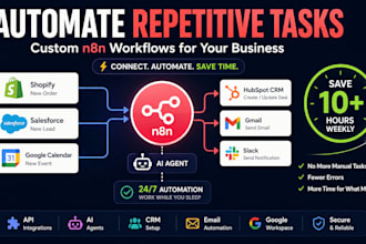 build n8n ai agent CRM workflows softr airtable automation sass mvp for business