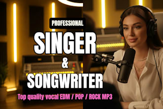 be your professional female singer, rapper, vocalist and songwriter