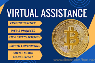 be your cryptocurrency virtual assistant, web 3 project assistant