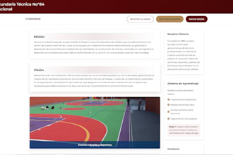 make a website that is to your liking and functional