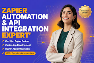 help setup or fix zapier or make automation in 1 hr