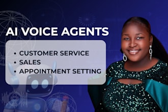 build ai voice agents for customer service, sales, and appointment setting